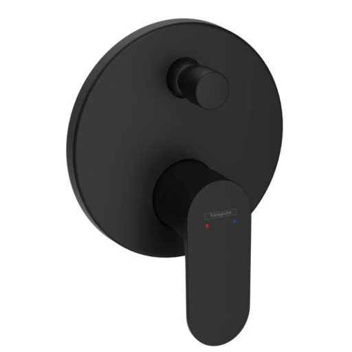 Смеситель для ванны HANSGROHE Rebris S 72466670 встраиваемый черный матовый